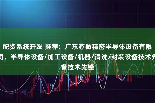 配资系统开发 推荐：广东芯微精密半导体设备有限公司，半导体设备/加工设备/机器/清洗/封装设备技术先锋